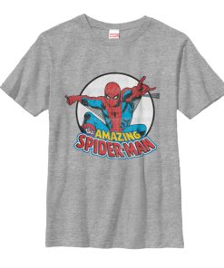 Boy’s Marvel Spider-Man Classic Web Swing T-Shirt