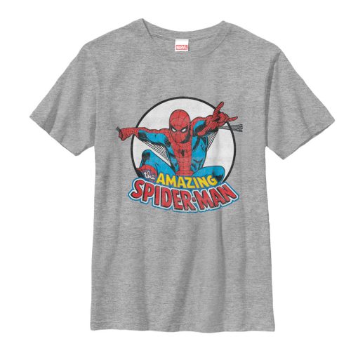 Boy’s Marvel Spider-Man Classic Web Swing T-Shirt