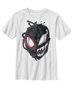 Boy’s Marvel Spider-Man Miles Venom Mask T-Shirt