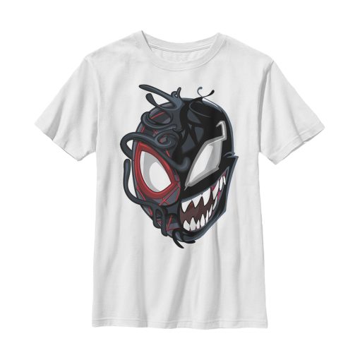 Boy’s Marvel Spider-Man Miles Venom Mask T-Shirt