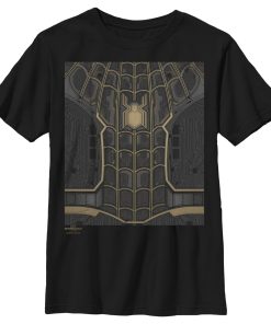 Boy’s Marvel Spider-Man No Way Home Black Suit T-Shirt