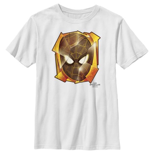 Boy’s Marvel Spider-Man No Way Home Golden Mask T-Shirt