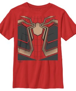 Boy’s Marvel Spider-Man No Way Home Iron Suit T-Shirt