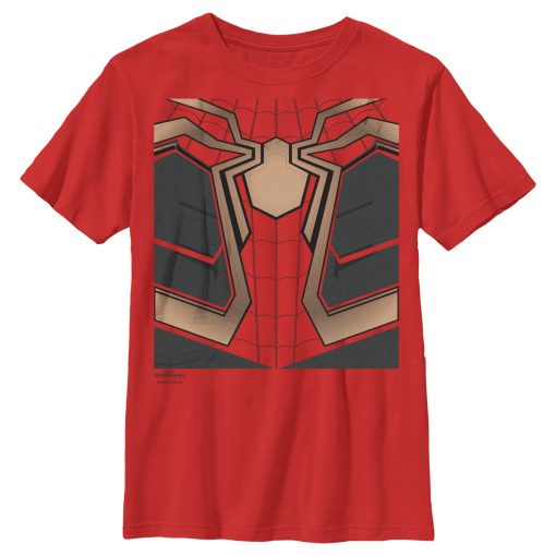 Boy’s Marvel Spider-Man No Way Home Iron Suit T-Shirt