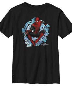 Boy’s Marvel Spider-Man No Way Home Spinning Webs T-Shirt