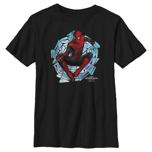 Boy’s Marvel Spider-Man No Way Home Spinning Webs T-Shirt