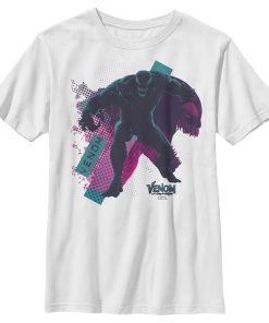 Boy’s Marvel Venom Let There be Carnage Blue and Purple Retro T-Shirt