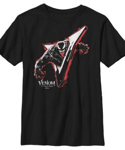 Boy’s Marvel Venom Let There be Carnage Shiny V T-Shirt