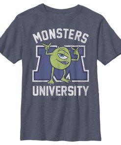 Boy’s Monsters Inc Cartoon Mike T-Shirt