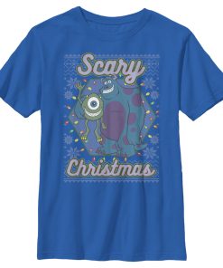 Boy’s Monsters Inc Christmas Scary Monsters T-Shirt