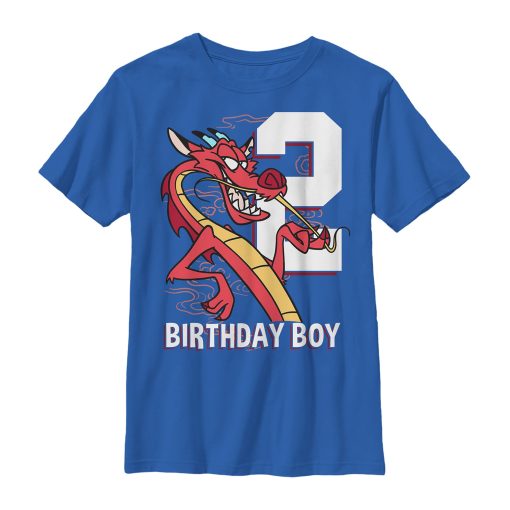 Boy’s Mulan Mushu 2nd Birthday T-Shirt