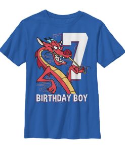 Boy’s Mulan Mushu 6th Birthday T-Shirt