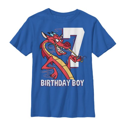 Boy’s Mulan Mushu 6th Birthday T-Shirt