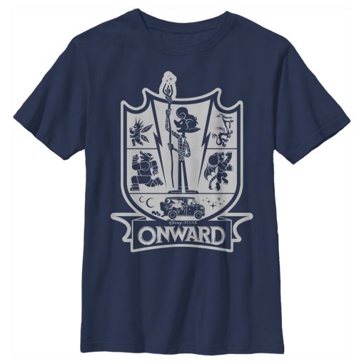 Boy’s Onward Character Icon Crest T-Shirt