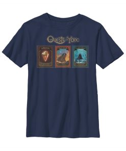 Boy’s Onward Quests of Yore Playing Cards T-Shirt