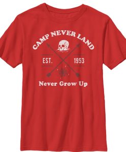 Boy’s Peter Pan Camp Neverland Est. 1953 T-Shirt