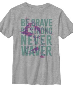 Boy’s Raya and the Last Dragon Be Brave Be Strong Never Waver T-Shirt