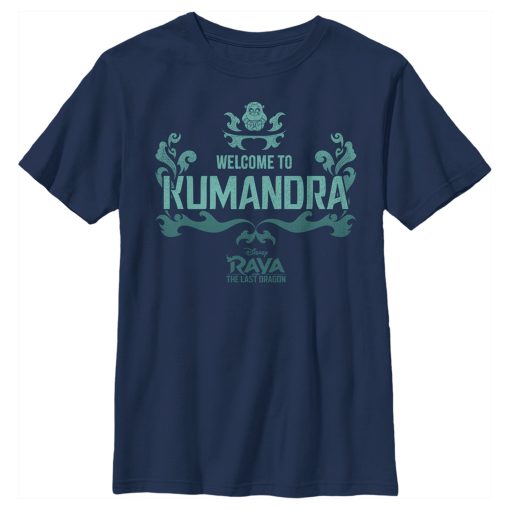 Boy’s Raya and the Last Dragon Welcome to Kumandra T-Shirt