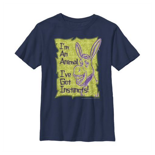 Boy’s Shrek Animal Instincts T-Shirt