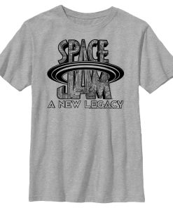 Boy’s Space Jam A New Legacy Cyber Logo T-Shirt