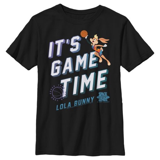 Boy’s Space Jam A New Legacy Lola Bunny It’s Game Time T-Shirt