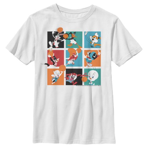 Boy’s Space Jam A New Legacy Tune Squad Boxes T-Shirt