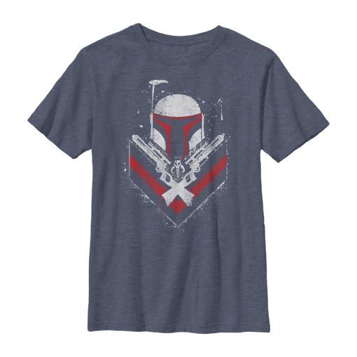 Boy’s Star Wars Boba Fett No Threats Only Promises T-Shirt