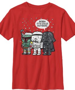 Boy’s Star Wars Boba It’s Cold Outside T-Shirt