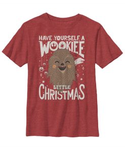 Boy’s Star Wars Christmas Have Yourself a Wookie T-Shirt
