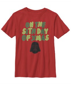 Boy’s Star Wars Christmas Sith Day T-Shirt