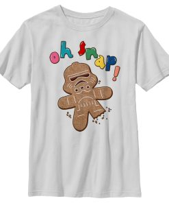 Boy’s Star Wars Christmas Stormtrooper Snap T-Shirt
