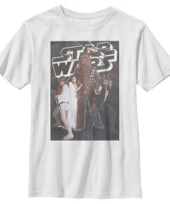 Boy’s Star Wars Classic Movie Scene Poster T-Shirt