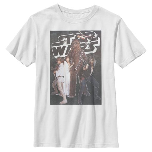 Boy’s Star Wars Classic Movie Scene Poster T-Shirt