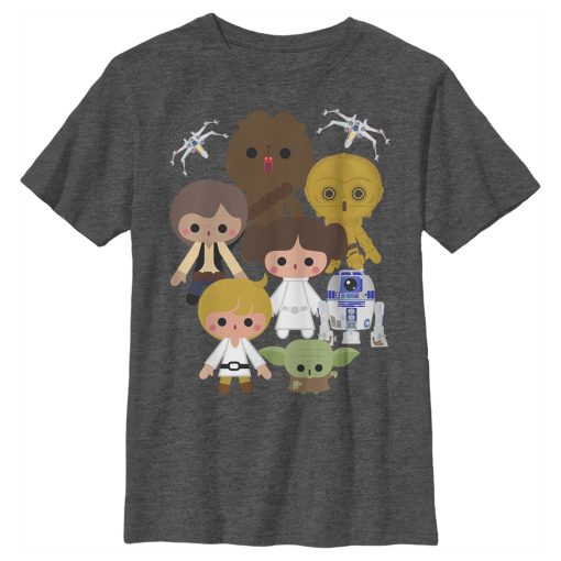 Boy’s Star Wars Cute Cartoon Rebels T-Shirt