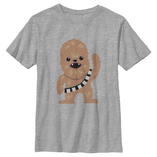 Boy’s Star Wars Cute Chewbacca Cartoon T-Shirt