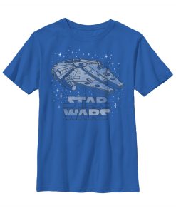Boy’s Star Wars Cute Millennium Falcon T-Shirt