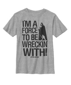 Boy’s Star Wars Darth Vader Wreckin’ With T-Shirt