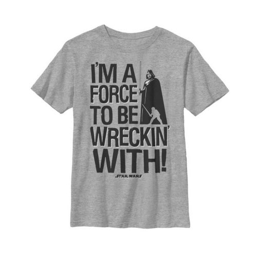 Boy’s Star Wars Darth Vader Wreckin’ With T-Shirt