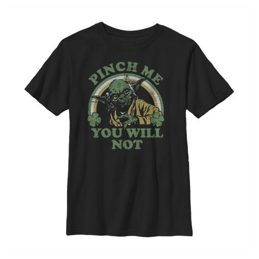 Boy’s Star Wars Do Not Pinch Yoda T-Shirt