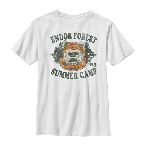 Boy’s Star Wars Ewok Summer Camp T-Shirt