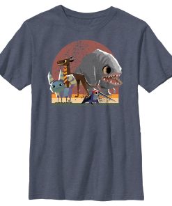 Boy’s Star Wars Galaxy of Creatures Galaxy Friends T-Shirt