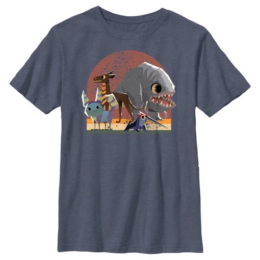 Boy’s Star Wars Galaxy of Creatures Galaxy Friends T-Shirt