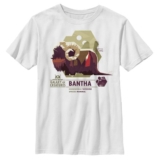 Boy’s Star Wars Galaxy of Creatures The Bantha T-Shirt