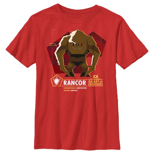 Boy’s Star Wars Galaxy of Creatures The Rancor T-Shirt