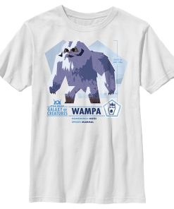 Boy’s Star Wars Galaxy of Creatures Wampa Species T-Shirt