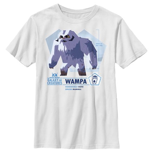 Boy’s Star Wars Galaxy of Creatures Wampa Species T-Shirt