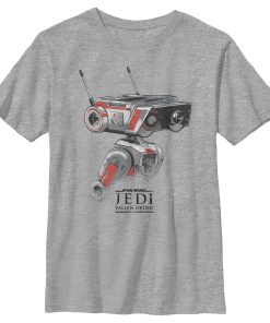 Boy’s Star Wars Jedi Fallen Order BD-1 Grunge T-Shirt
