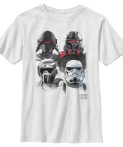 Boy’s Star Wars Jedi Fallen Order Darth Vader’s Inquisitor Squad T-Shirt