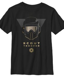 Boy’s Star Wars Jedi Fallen Order Scout Trooper Helmet T-Shirt