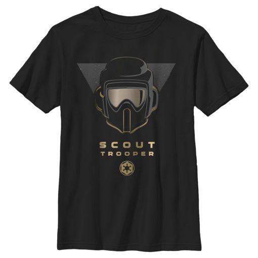 Boy’s Star Wars Jedi Fallen Order Scout Trooper Helmet T-Shirt